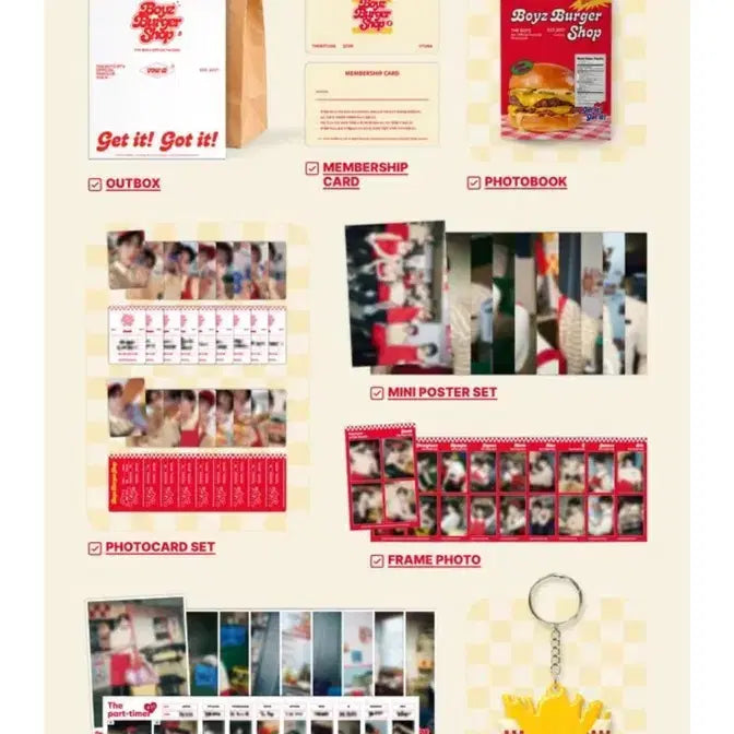 [BUNJANG] The Boyz 8th Gen THE B Kit Bundle Set / 더비8기키트 풀세트 양도