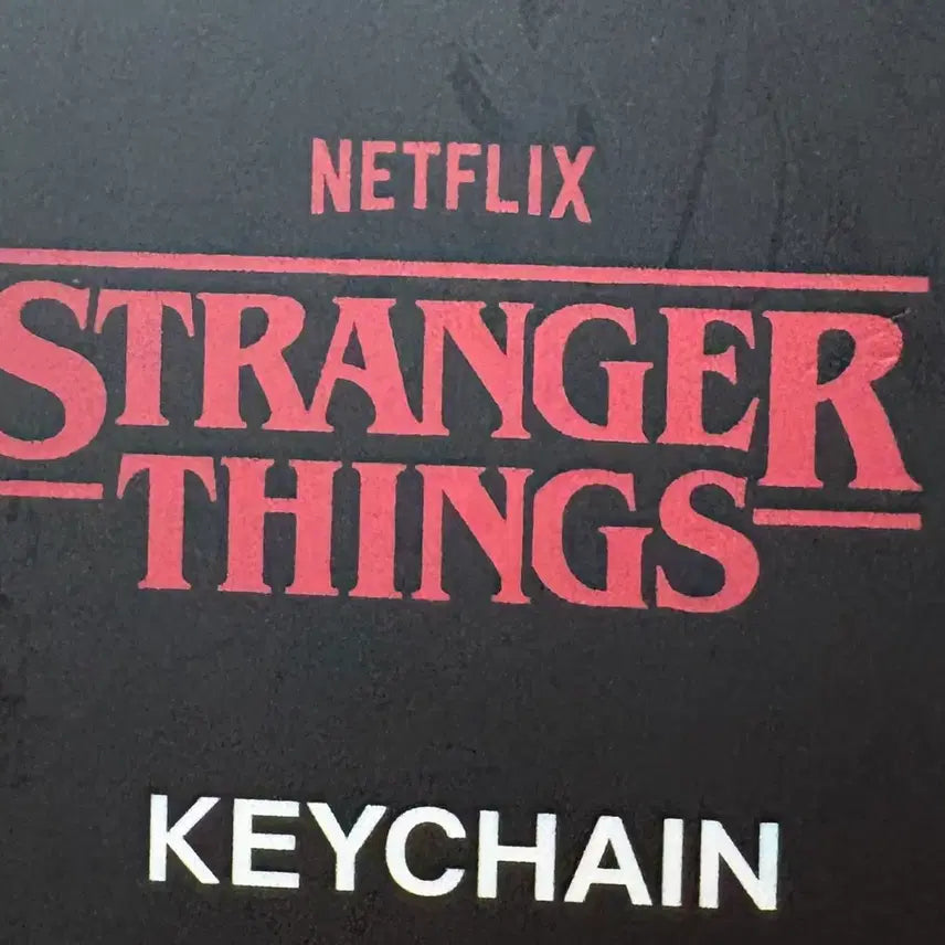 [BUNJANG] Stranger Things Hellfire Club Keyring / 기묘한 이야기 헬파이어 클럽 키링 (뱃지x)
