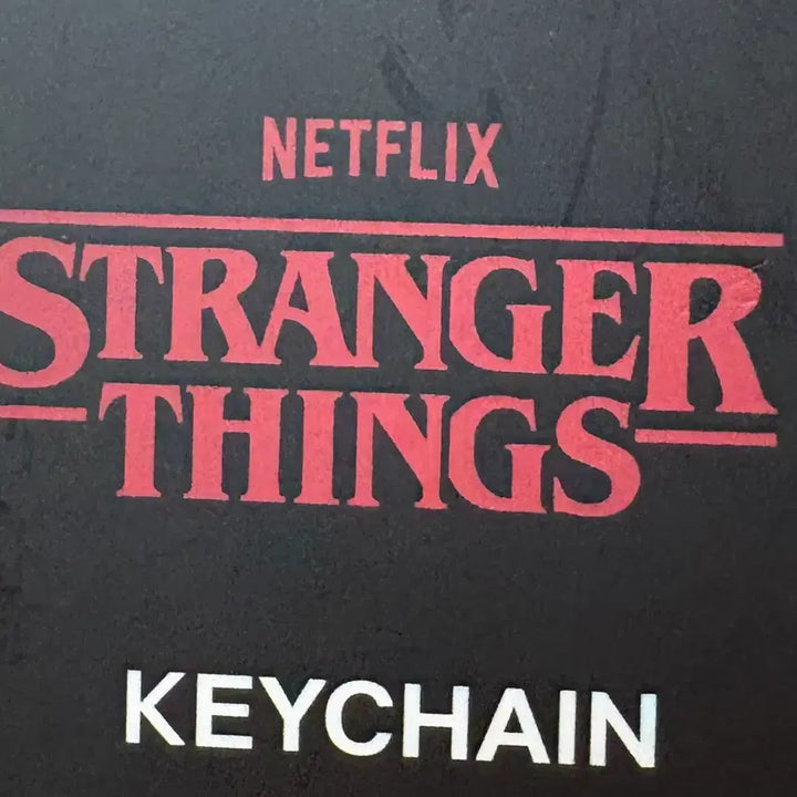 [BUNJANG] Stranger Things Hellfire Club Keyring / 기묘한 이야기 헬파이어 클럽 키링 (뱃지x)