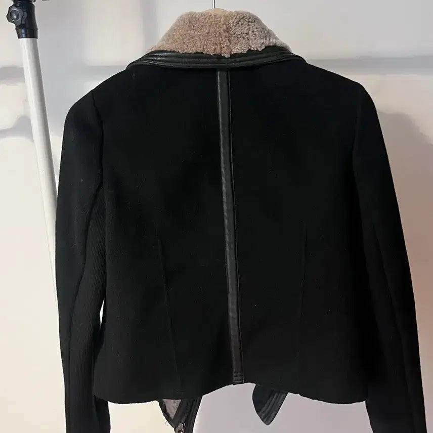 [BUNJANG] Vince Black Suede Jacket / 빈스 블랙 무스탕 자켓 S 사이즈