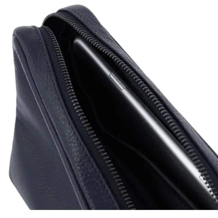 [BUNJANG] Piquadro Leather Clutch Bag / Piquadro 피콰드로 가죽 클러치 백 새제품 새상품 맨스백 세컨백