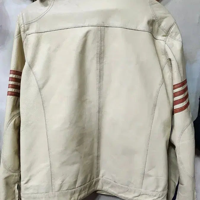 [BUNJANG] Chevignon Rider Leather Jacket / 쉐비뇽 라이더 가죽자켓
