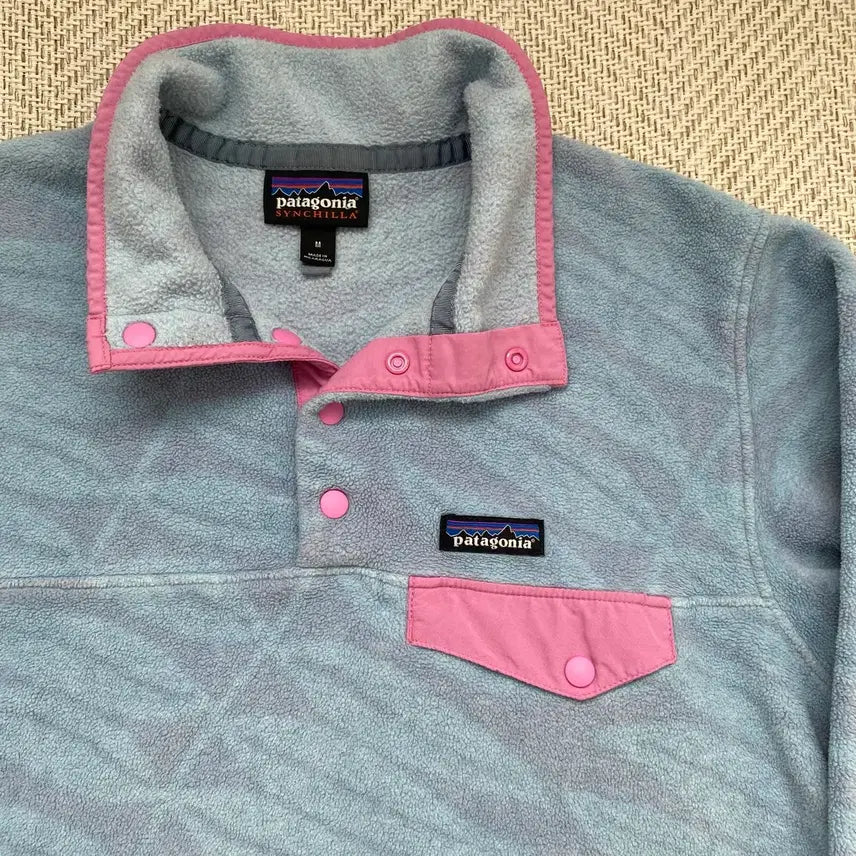 [BUNJANG] Patagonia Synchilla Fleece Eucalyptus Pink M / 파타고니아 신칠라 플리스 유칼립투스핑크 M