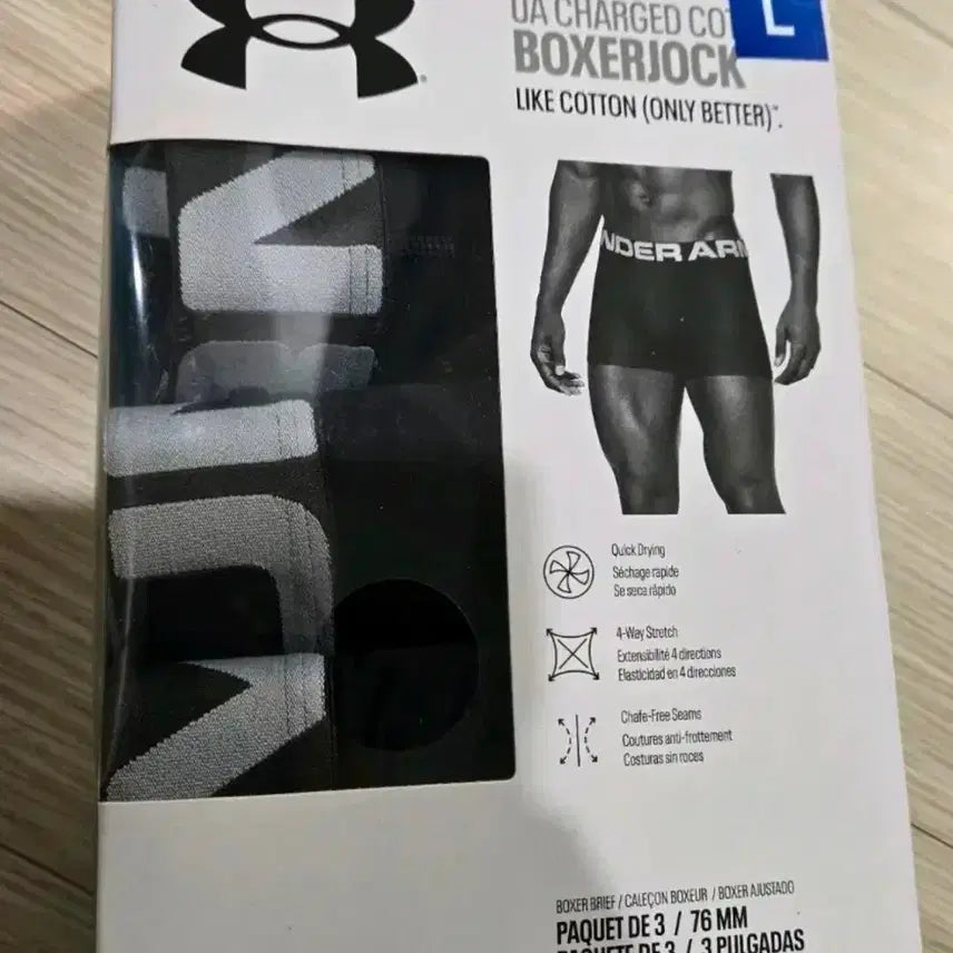 [BUNJANG] Under Armour Cotton Drawers Bundle Set (30 Pieces) / 언더아머 팬티 코튼 드로즈 3매 10세트 일괄판매 총 30장