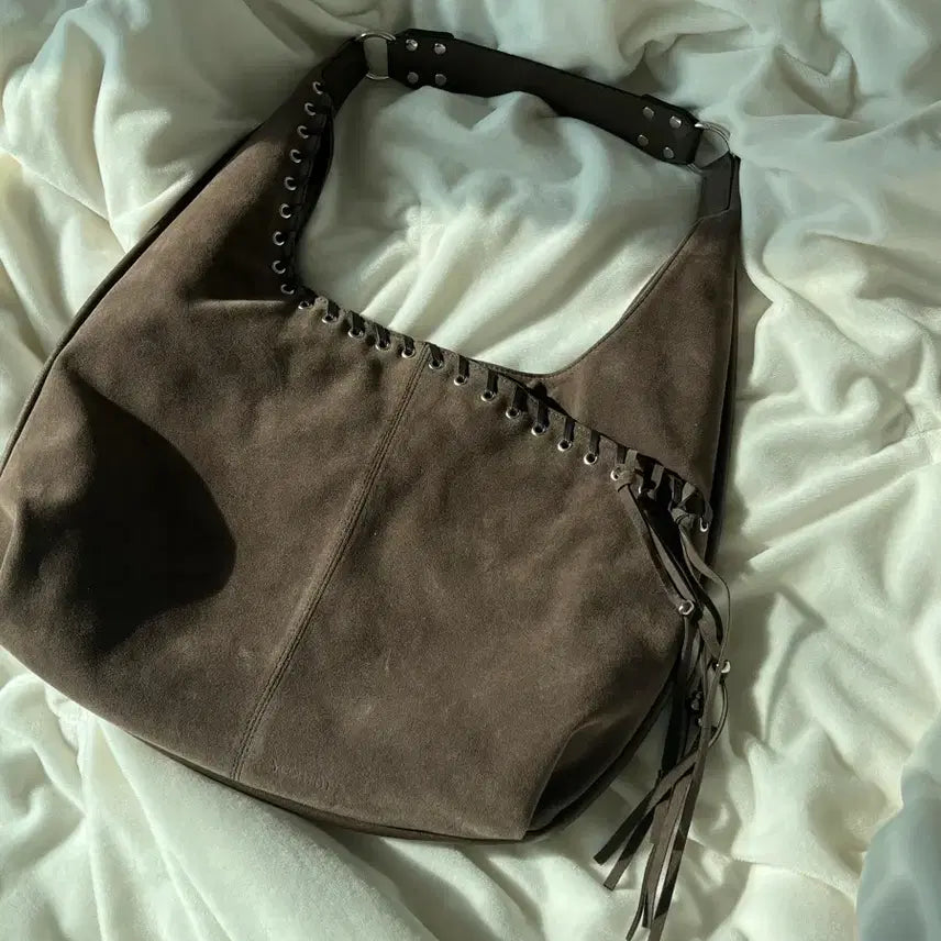 [BUNJANG] Yeomim Hobo Bag - Taupe / 여밈 호보백 토프색상