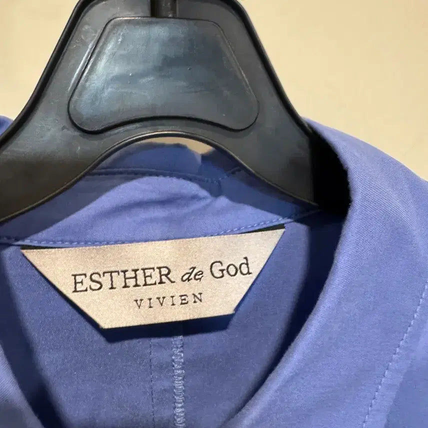 [BUNJANG] Vivian Blue Blouse / 제평 드에스더 비비안 블루 블라우스