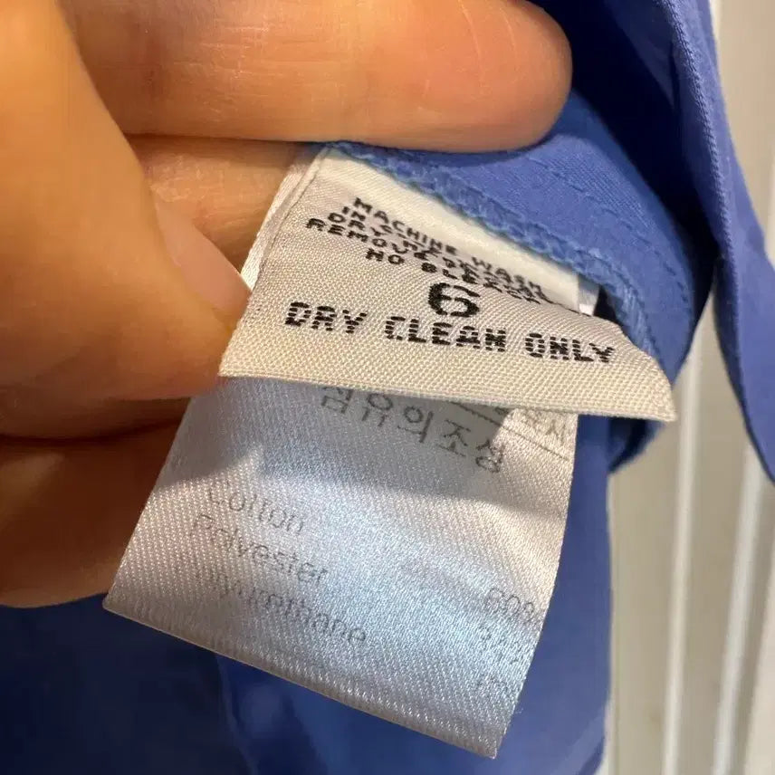 [BUNJANG] Vivian Blue Blouse / 제평 드에스더 비비안 블루 블라우스