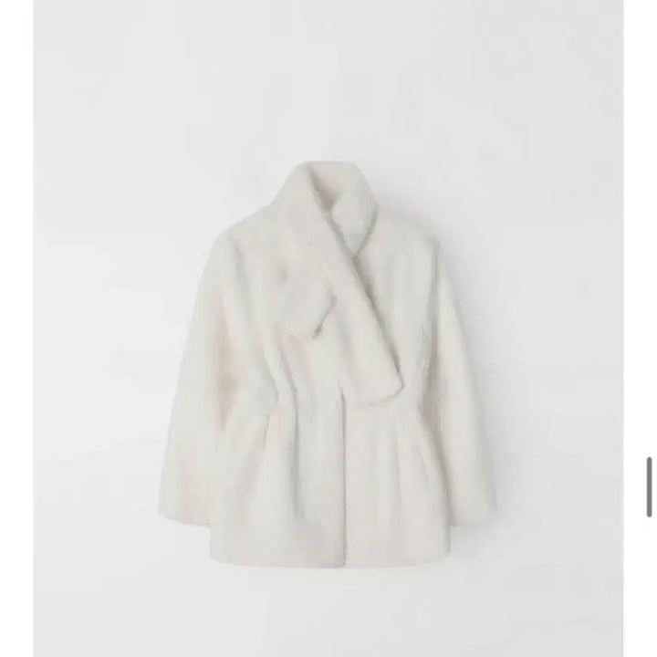 [BUNJANG] Muffluer Fur Coat / 윤슬샵 Muffluer fur coat
