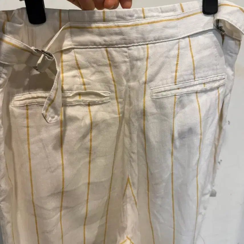 [BUNJANG] The Cashmere Linen Pants / 한섬 더캐시미어 린넨 팬츠