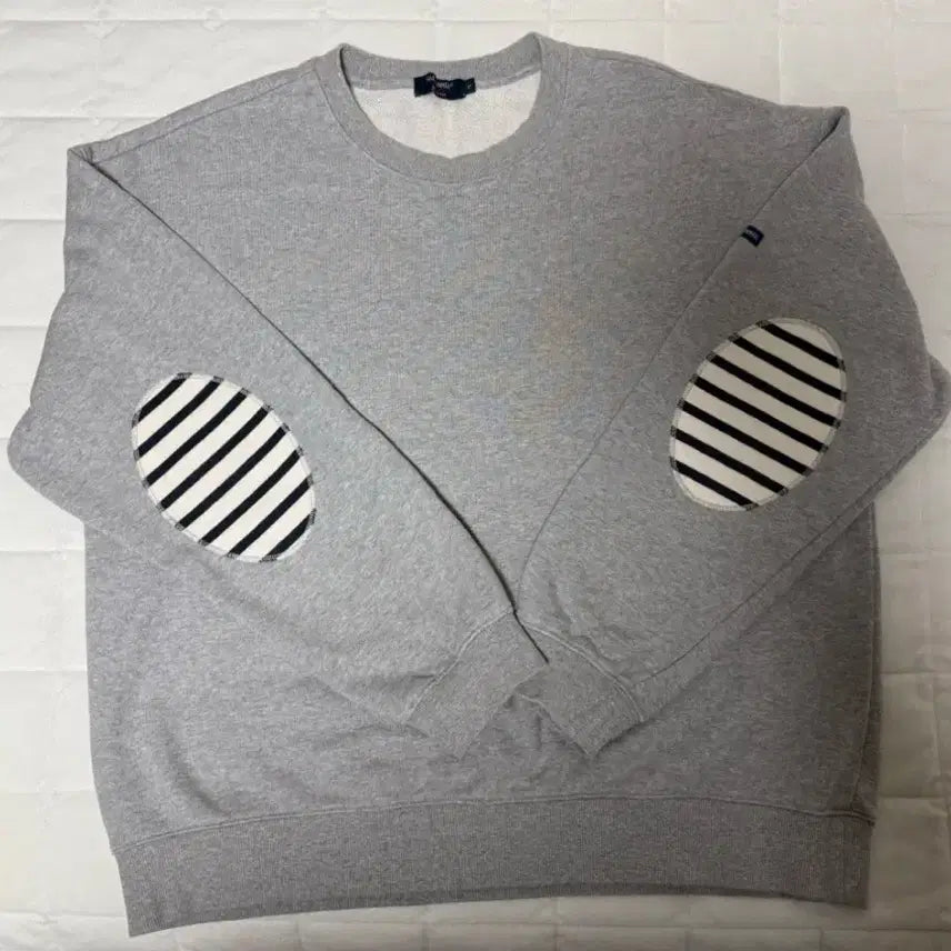 [BUNJANG] Saint James Bon Bon Sweatshirt Grey L / 세인트제임스 생제임스 봉봉 bon bon 맨투맨 그레이 L사이즈(100)