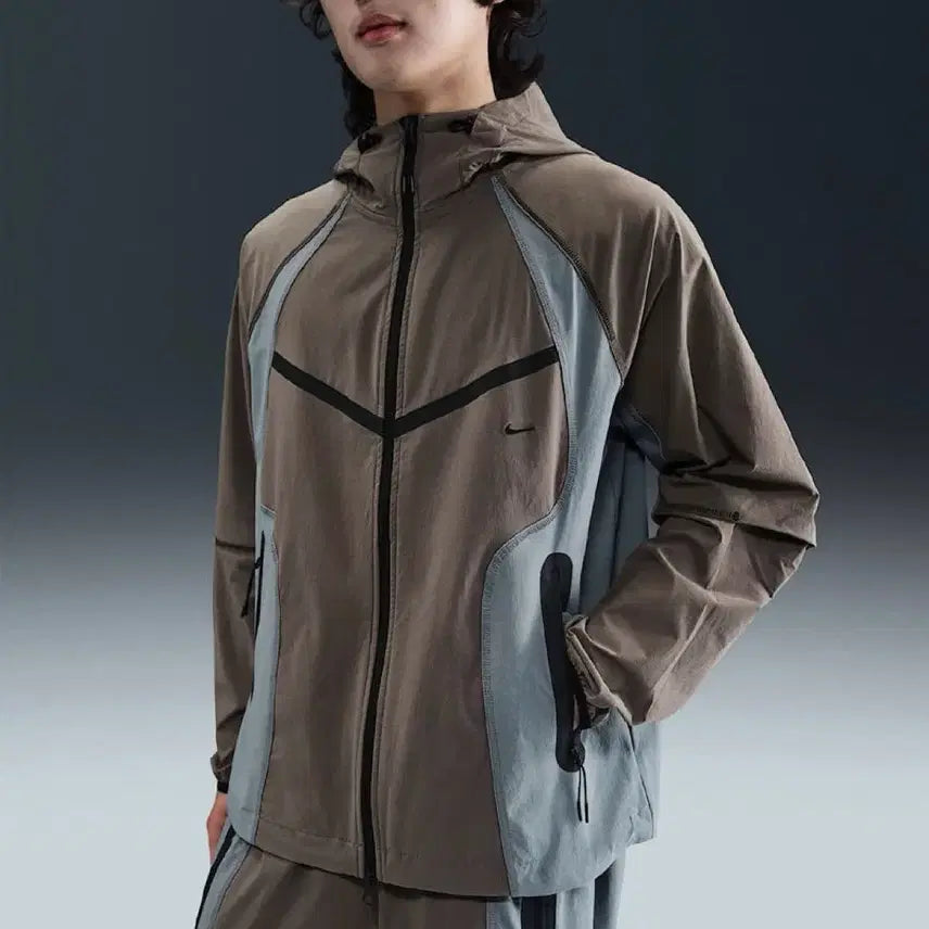 [BUNJANG] Nike Tech Windrunner Woven Loose Jacket (M) / [M] 나이키 테크 윈드러너 우븐 루즈 자켓 바람막이