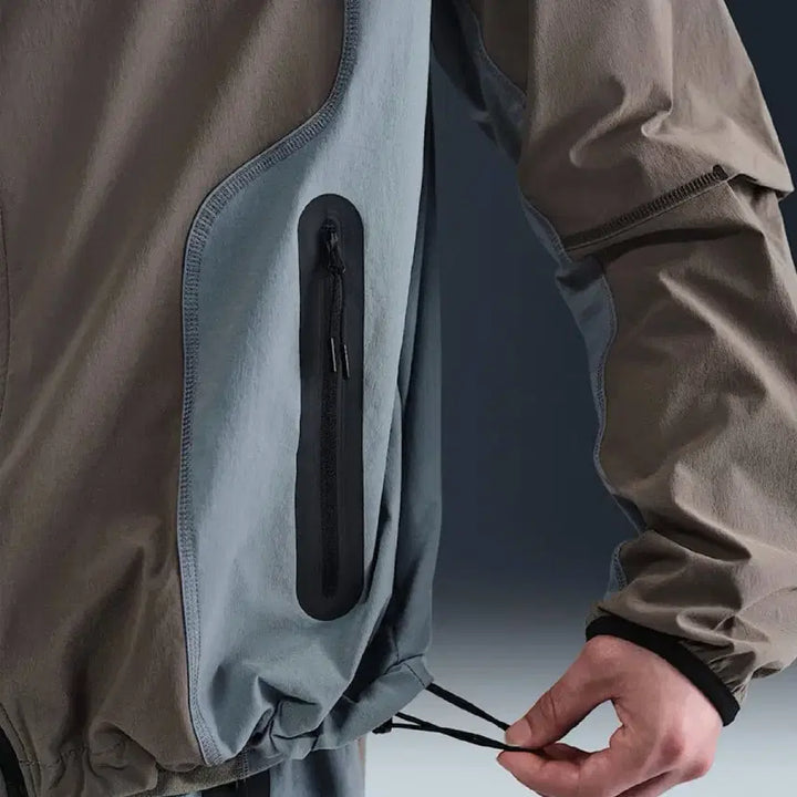 [BUNJANG] Nike Tech Windrunner Woven Loose Jacket (M) / [M] 나이키 테크 윈드러너 우븐 루즈 자켓 바람막이