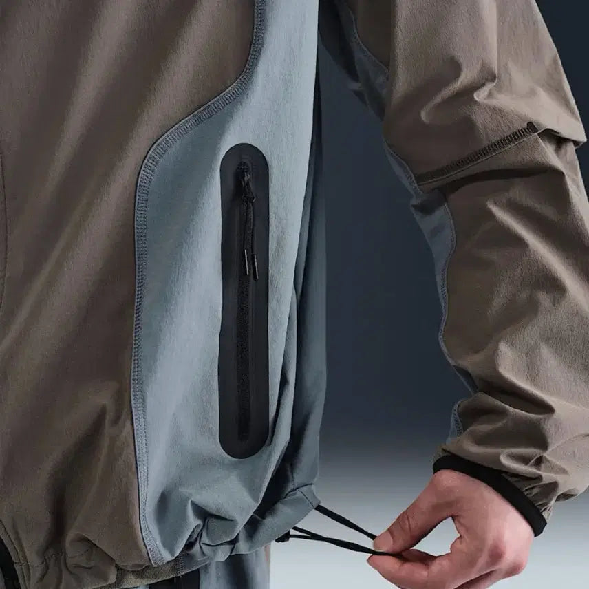 [BUNJANG] Nike Tech Windrunner Woven Loose Jacket (M) / [M] 나이키 테크 윈드러너 우븐 루즈 자켓 바람막이