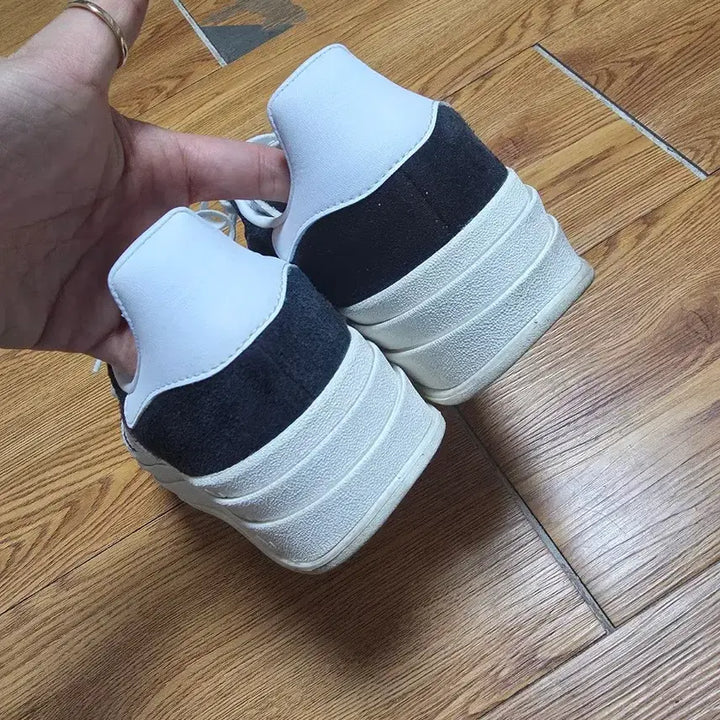 [BUNJANG] Adidas Gazelle Bold Black Sneakers / 아디다스 가젤 볼드 블랙 265