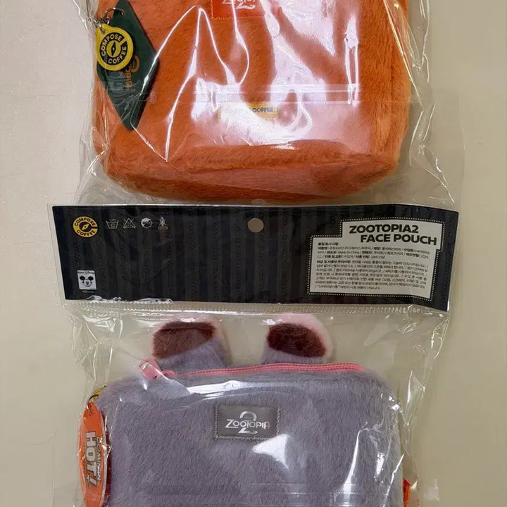 [BUNJANG] Compose Zootopia Nick Judy Pouch Set / 컴포즈 디즈니 주토피아 파우치 콜라보 닉 주디 세트