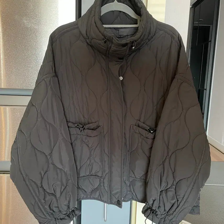 [BUNJANG] Zara Quilted Jacket Black L / 자라 퀼팅점퍼 블랙 L
