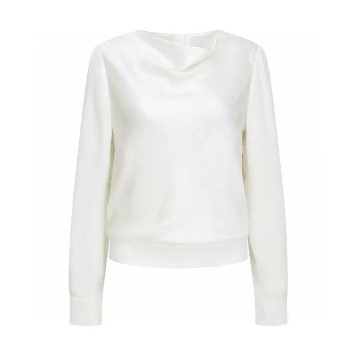 [BUNJANG] Izzatbaba Cowl Neck Blouse / 아이잗바바 카울넥 블라우스