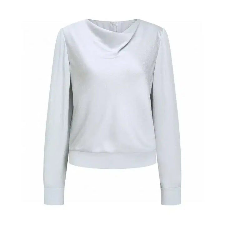 [BUNJANG] Izzatbaba Cowl Neck Blouse / 아이잗바바 카울넥 블라우스