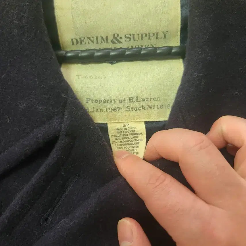 [BUNJANG] Polo Ralph Lauren Piping Jacket / (새상품)폴로랄프로렌 s사이즈 (파이핑 자켓, 피코트 3개 팝니다)