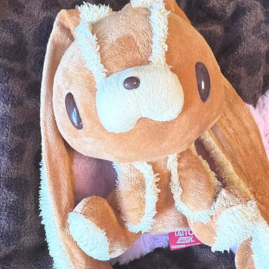 [BUNJANG] Gloom-Bear Valentine Edition Mufstang Plush Toy Rare / 유일매물!! 범용토끼 글루미베어 무스탕 극레어 타이토 인형 발렌타인