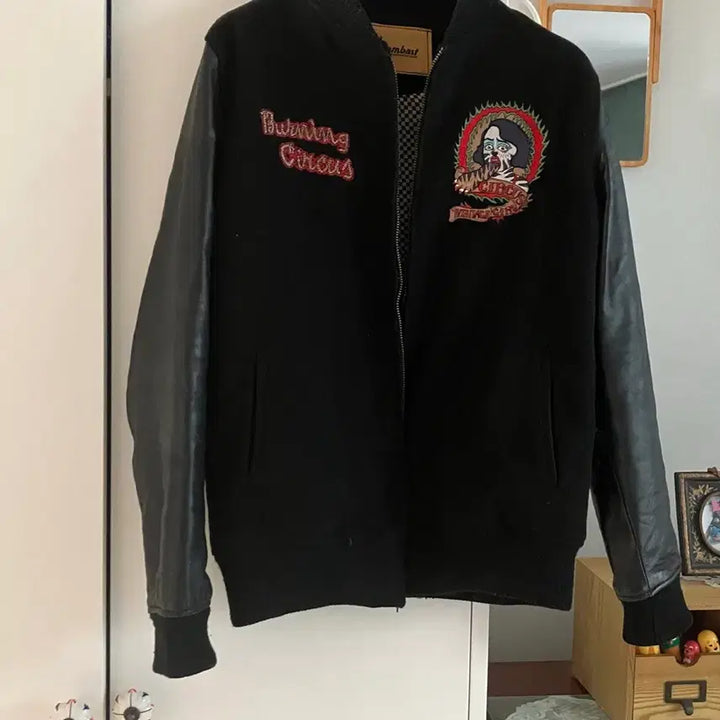 [BUNJANG] Varsity Jacket [Size 55] / 바시티 재킷[55]