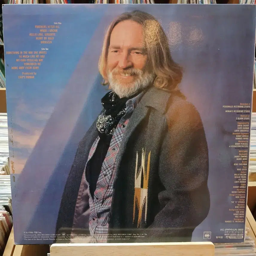 [BUNJANG] Willie Nelson Partners LP Vinyl Record / 민트급 윌리 넬슨 Partners LP 음반