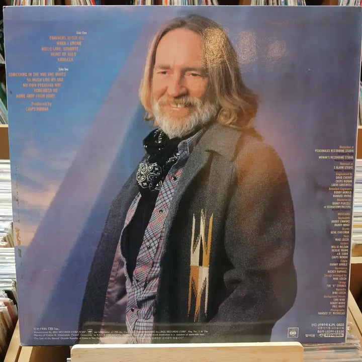 [BUNJANG] Willie Nelson Partners LP Vinyl Record / 민트급 윌리 넬슨 Partners LP 음반
