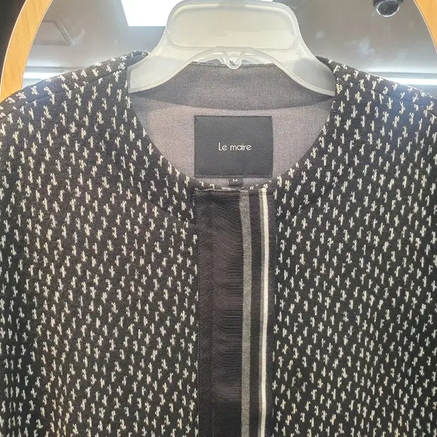[BUNJANG] Lemaire Style Wool 100% Collarless Jacket / [울 100%] 르메르 스타일 노카라 자켓 (일본 수입 원단)