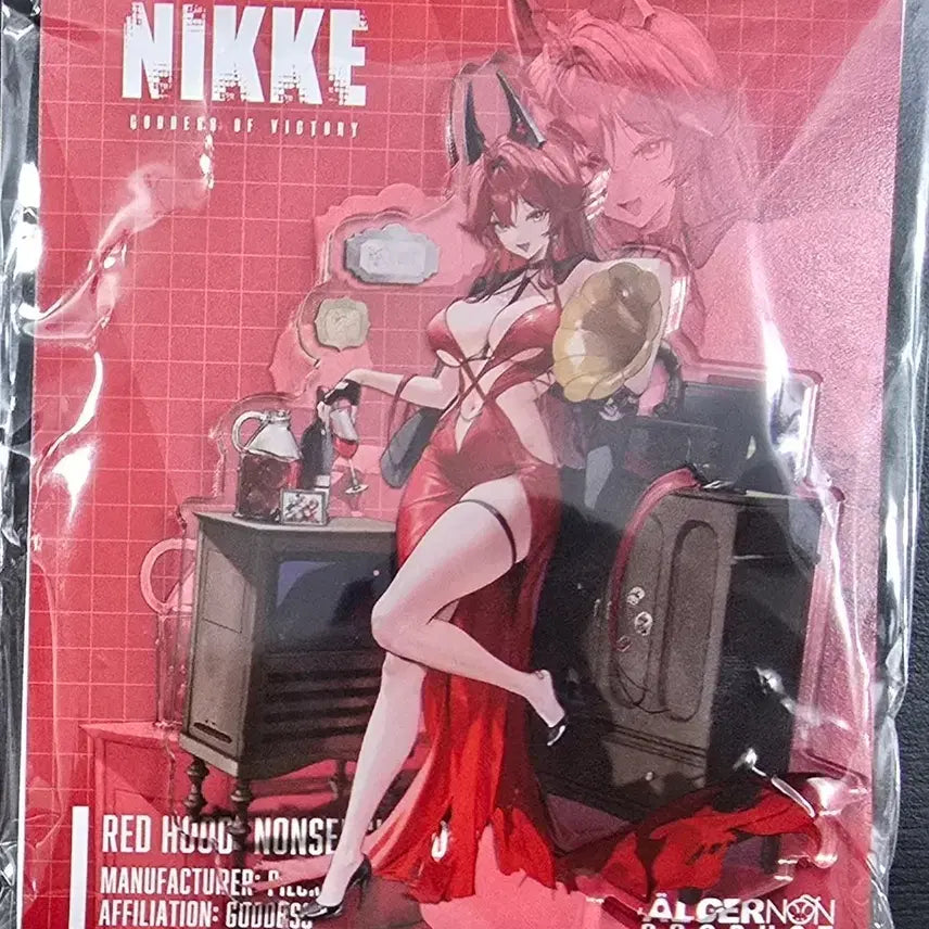 [BUNJANG] Niki Red Hood Nonsense Red Acrylic Stand (Sealed) / 니케 레드후드 넌센스레드 아크릴스탠드 미개봉