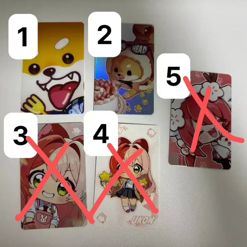 [BUNJANG] Choiae Big Head Photocard / 최애고 빅헤드 포카