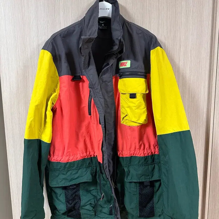 [BUNJANG] Nike Multicolor Windbreaker XS / 나이키 멀티컬러 바람막이