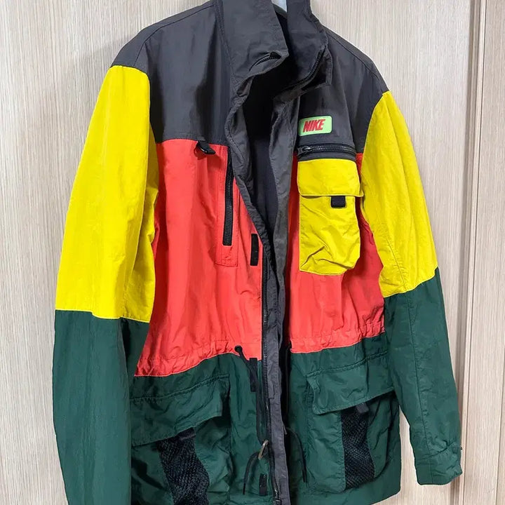 [BUNJANG] Nike Multicolor Windbreaker XS / 나이키 멀티컬러 바람막이