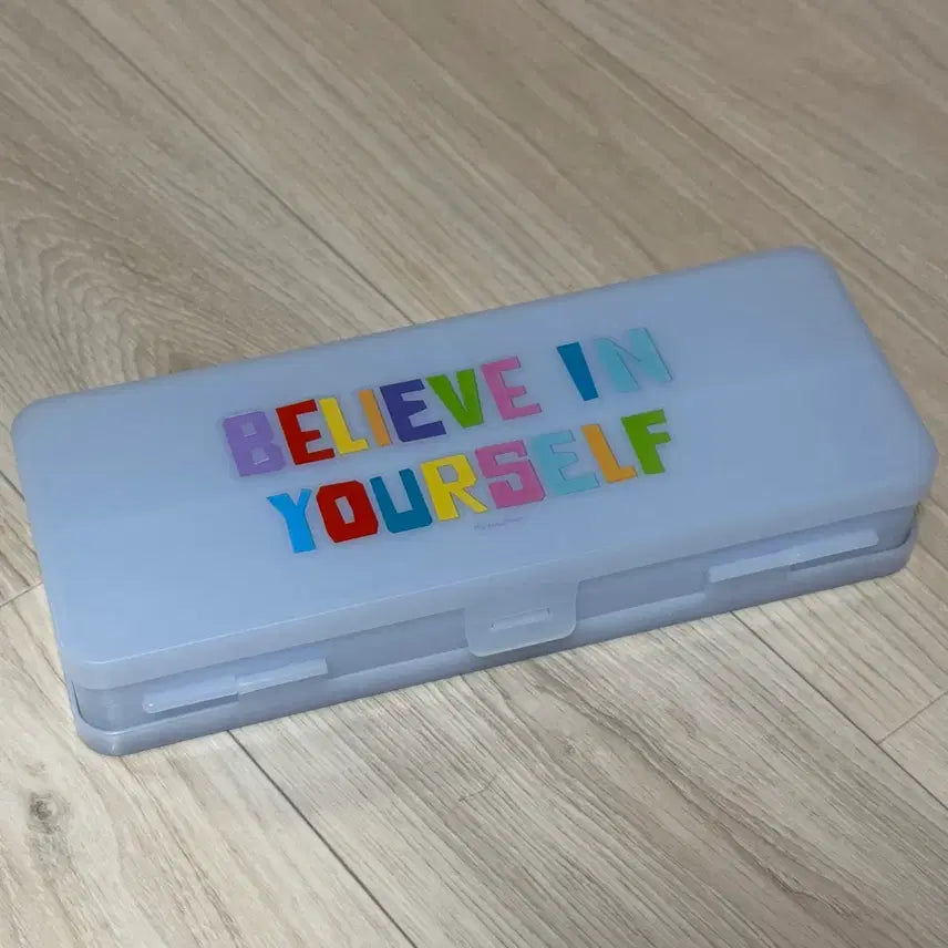 [BUNJANG] Pixar Inside Out 2 Pen Case Blue / 픽사 인사이드아웃2 2단 반투명 필통 블루 (+스티커 동봉)