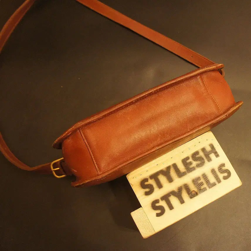 [BUNJANG] Vintage Leather Crossbody Bag / 459 크로스백 크로스가방 레더백 빈티지 가죽가방 레더가방 토트백