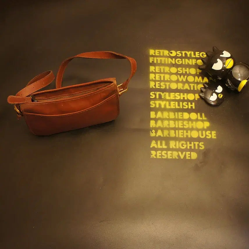 [BUNJANG] Vintage Leather Crossbody Bag / 459 크로스백 크로스가방 레더백 빈티지 가죽가방 레더가방 토트백