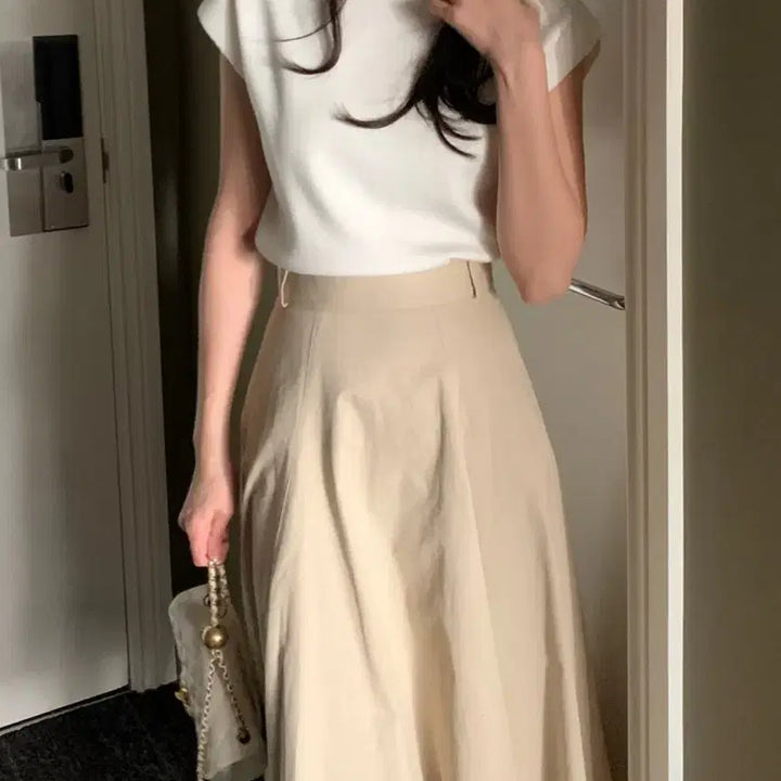 [BUNJANG] Aisle Lua Flare Long Skirt (Size M) / aisle 아일 루아 플레어 롱 스커트 m
