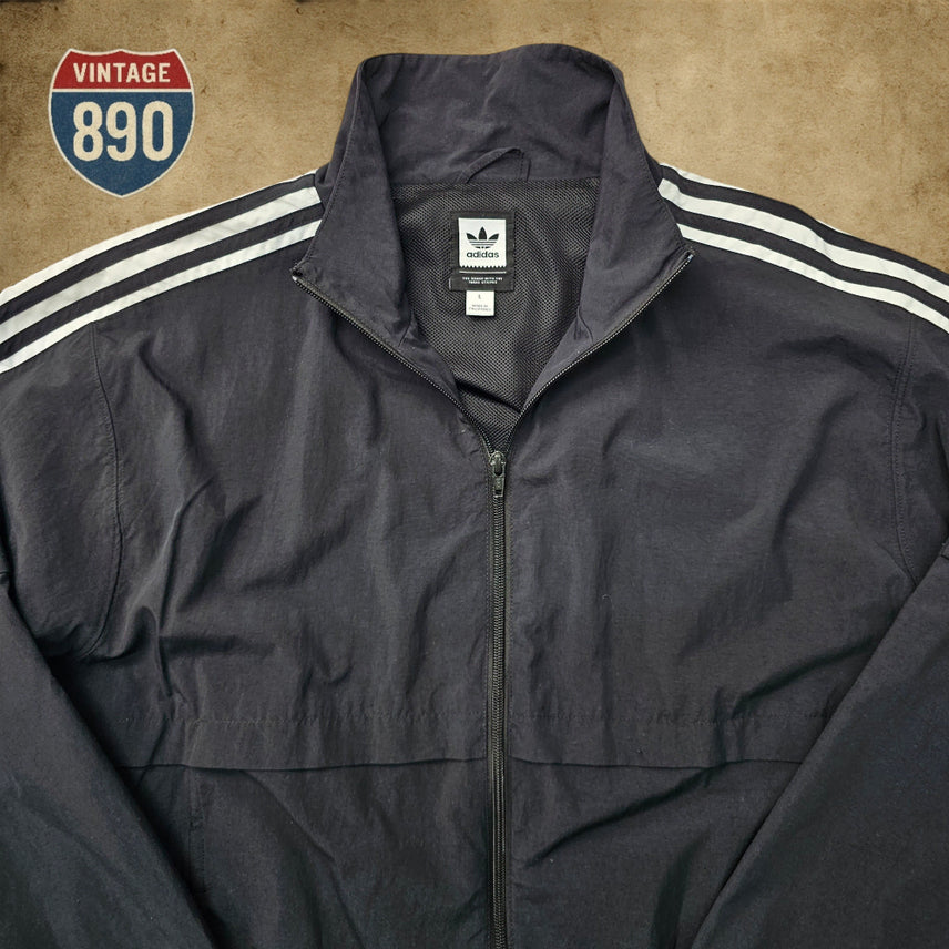 [BUNJANG] L Adidas Standard Windbreaker Jacket / [L] adidas 아디다스 스탠다드 바람막이 자켓