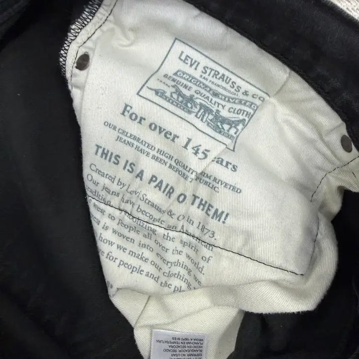 [BUNJANG] Levi's 505 Premium Jeans / 정품) 리바이스 505 프리미엄 흑청 청바지 38인치