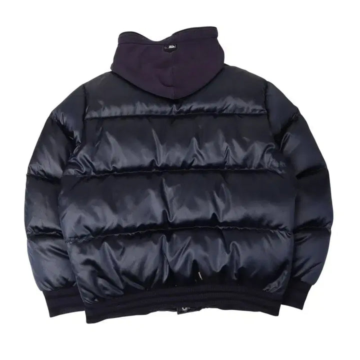 [BUNJANG] MLB Yankees Hooded Duck Down Padded Jacket / 엠엘비 양키즈 후디드 덕다운 패딩