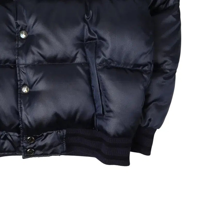 [BUNJANG] MLB Yankees Hooded Duck Down Padded Jacket / 엠엘비 양키즈 후디드 덕다운 패딩