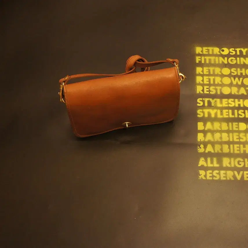 [BUNJANG] Leather Crossbody Bag / 460 크로스백 크로스가방 레더백 빈티지 가죽가방 레더가방 여자백