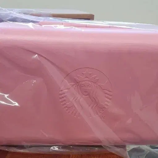 [BUNJANG] Starbucks Summer Cabin Pouch / 스타벅스 서머 캐빈 파우치 핑크색 새상품