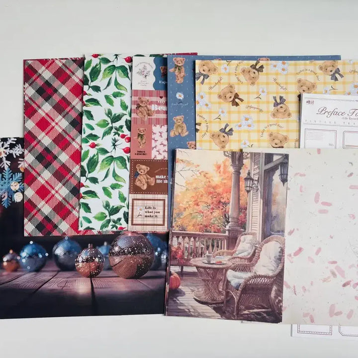 [BUNJANG] Vintage Deco Kit Set / 감성빈티지 다꾸템 세트(종류와 양 엄청 많아요!)