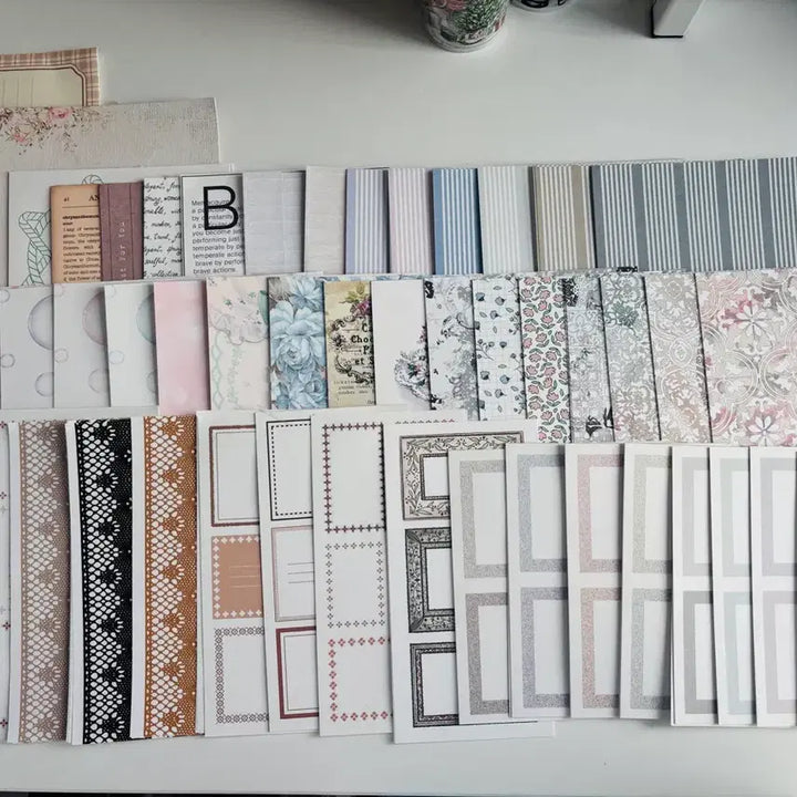 [BUNJANG] Vintage Deco Kit Set / 감성빈티지 다꾸템 세트(종류와 양 엄청 많아요!)