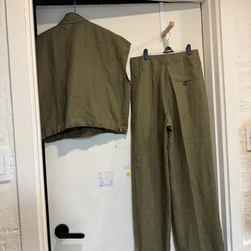 [BUNJANG] DESTER Vivian Linen 100% Set / 드에스더 비비안 린넨100% 상하 세트