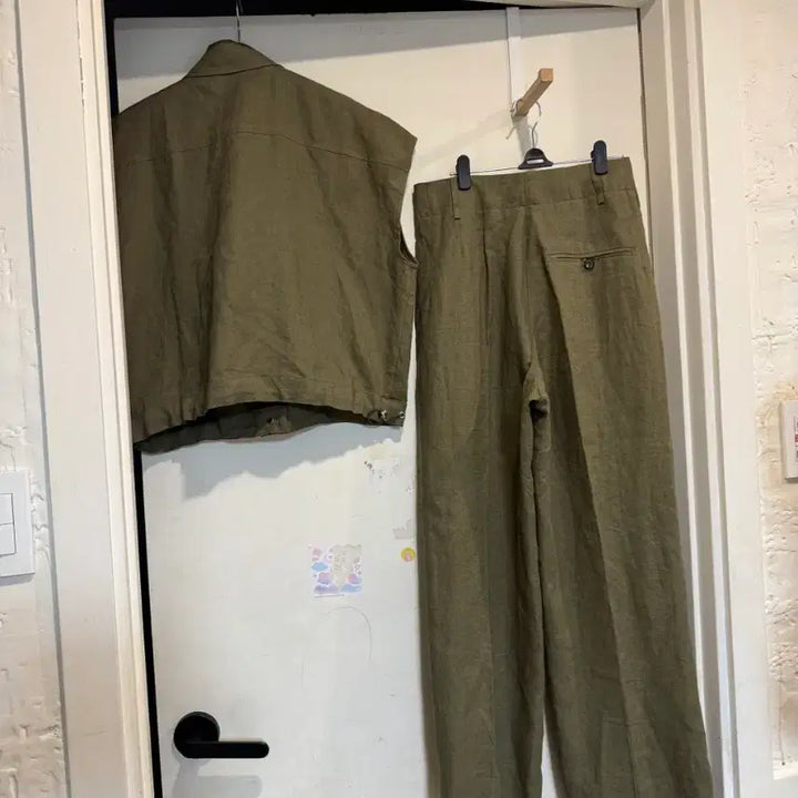 [BUNJANG] DESTER Vivian Linen 100% Set / 드에스더 비비안 린넨100% 상하 세트