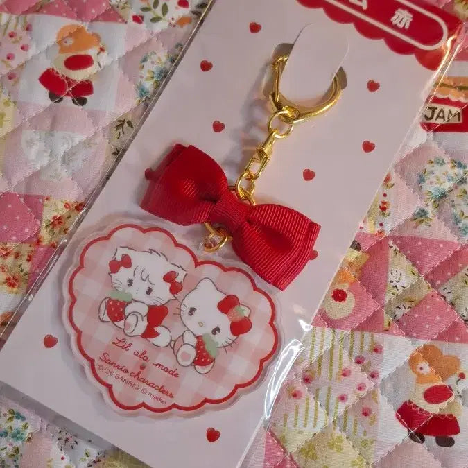 [BUNJANG] Sanrio Mico Kitty Keyring / 산리오 키티 미코 키링