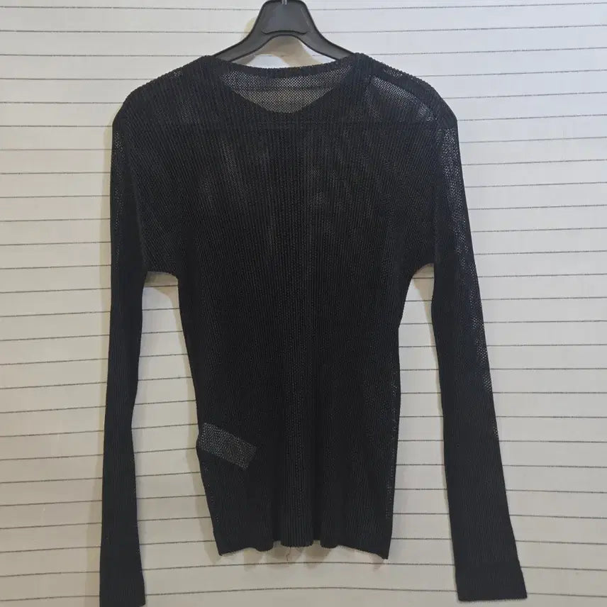 [BUNJANG] St. John Black Sheer Cardigan M / St. John 블랙 시스루 가디건 M