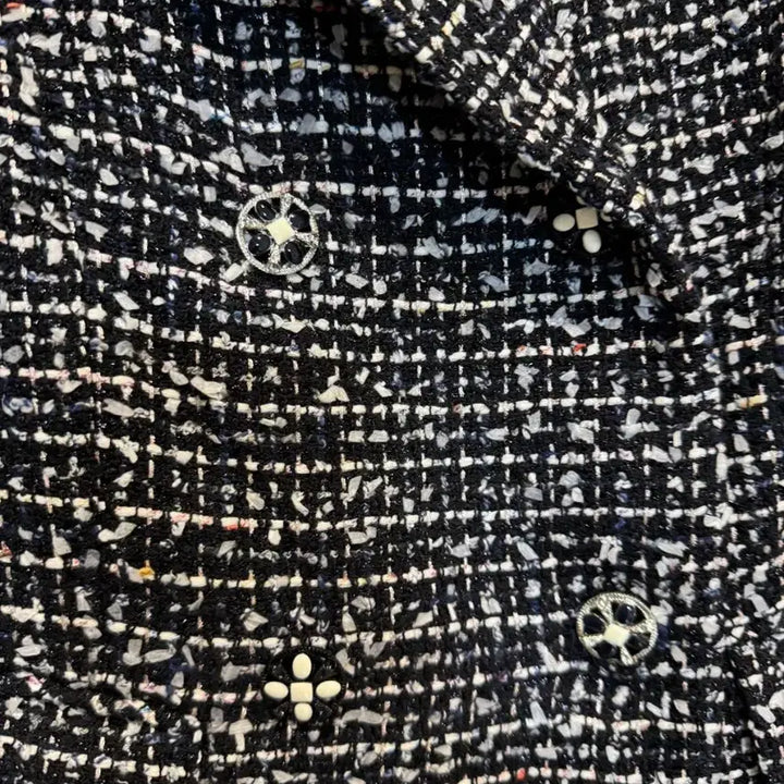 [BUNJANG] LIM Valentinael Short Sleeve Tweed Jacket / 리임 발레티나엘 숏슬리브 트위드 자켓