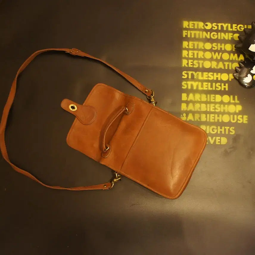 [BUNJANG] Crossbody Bag Leather Bag / 462 크로스백 크로스가방 레더백 빈티지 가죽가방 레더가방 토트백